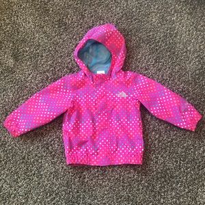 The North Face rain jacket